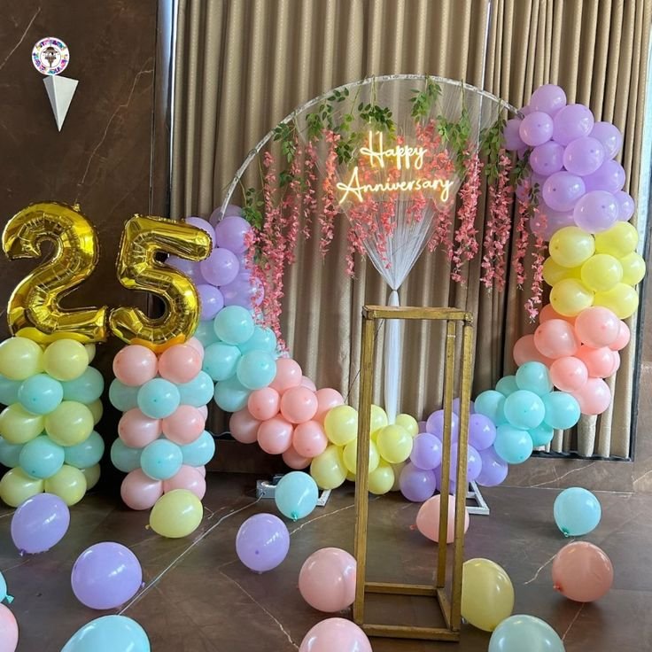 25TH BIRTHDAY 🎂 Better Together Arch Decoration - Image 1