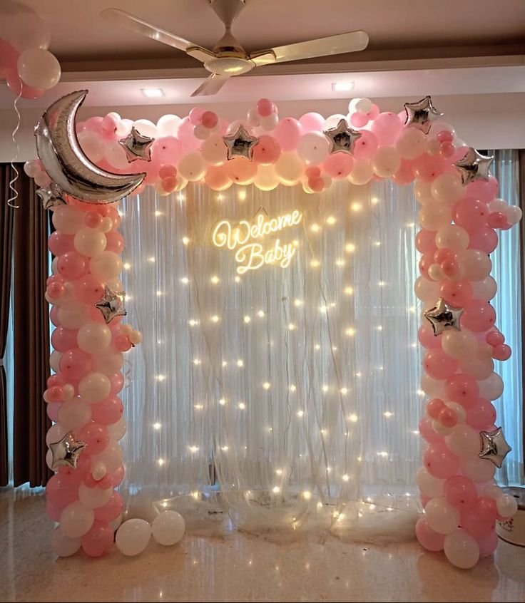 Welcome Baby Decoration Home❣️ Welcome Baby Princess Decoration - Image 1