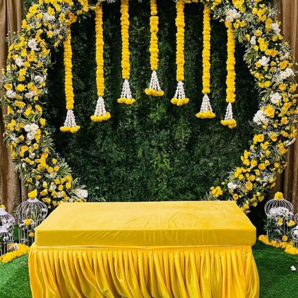 Sunshine Haldi Decoration