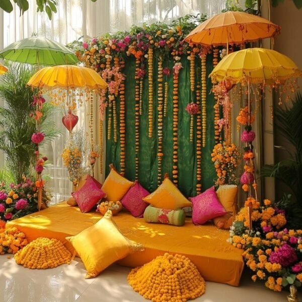Vintage Haldi Decoration